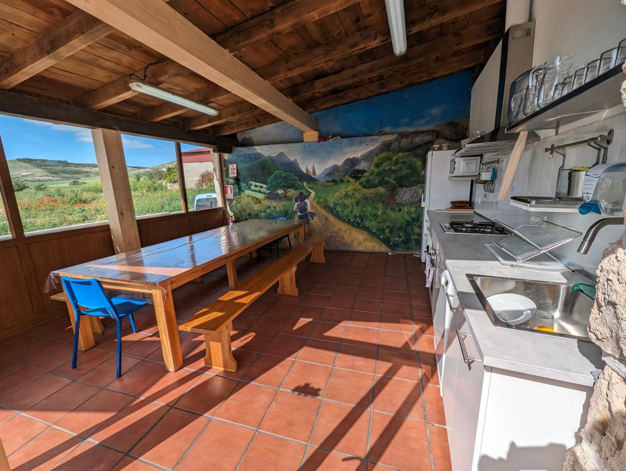 Albergue El Alfar/Pilgrim Hostel ออร์นิโยส เดล กามิโน ภายนอก รูปภาพ